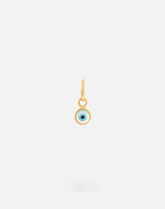 Evil Eye Charm Pendant - Round Small - STAC Fine Jewellery