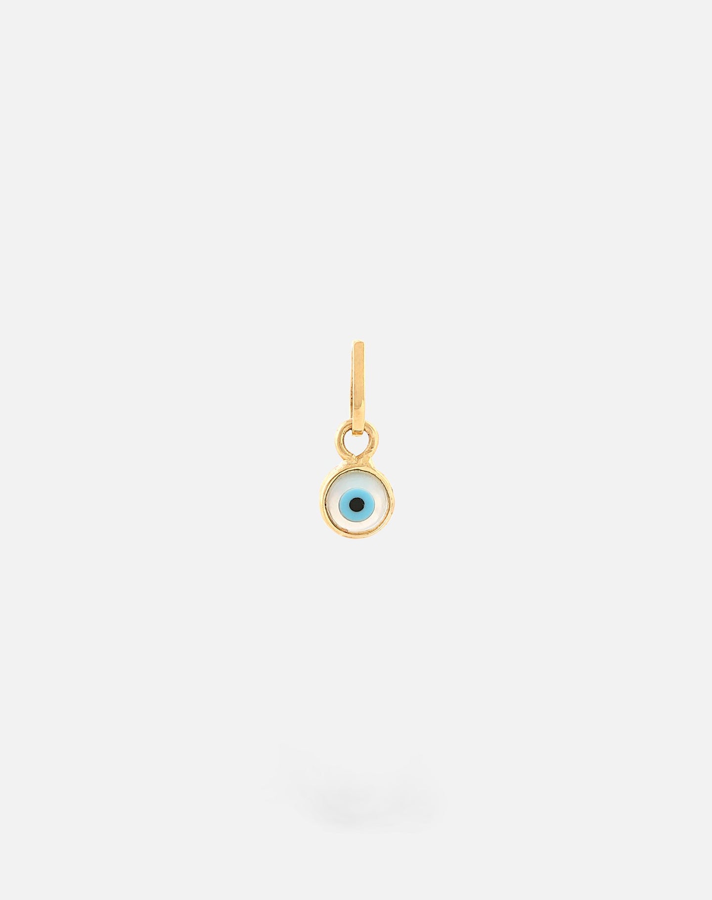 Evil Eye Charm Pendant - Round Small - STAC Fine Jewellery