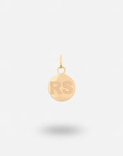 Load image into Gallery viewer, Engravable Disc Charm Pendant - STAC Fine Jewellery