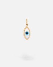 Load image into Gallery viewer, Evil Eye Charm Pendant – Marquise - STAC Fine Jewellery