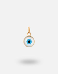 Evil Eye Charm Pendant - Round - STAC Fine Jewellery
