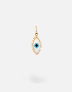 Evil Eye Charm Pendant – Marquise - STAC Fine Jewellery