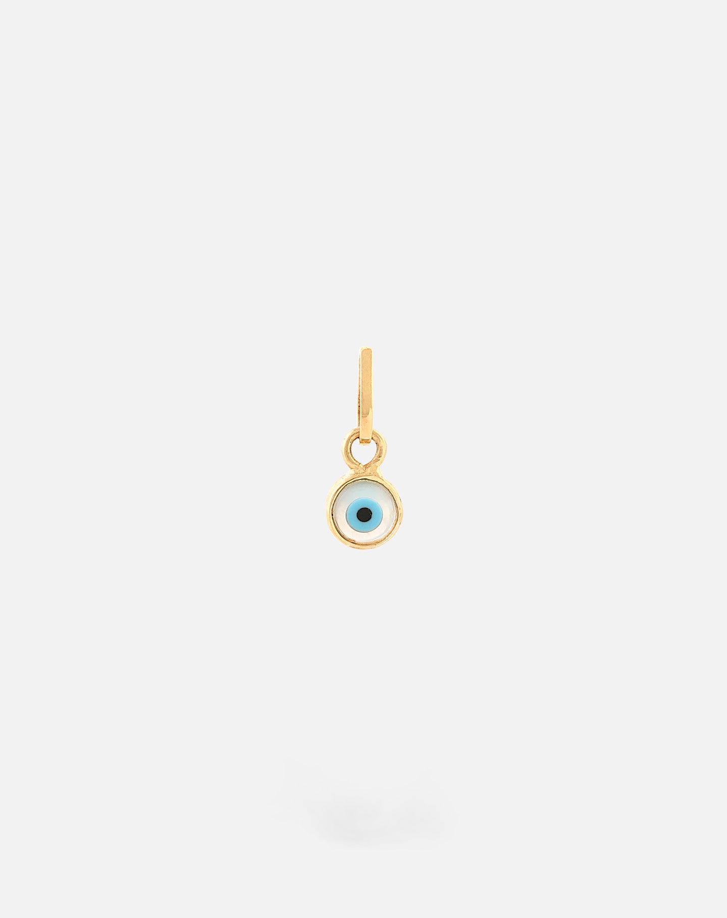 Evil Eye Charm Pendant - Round Small - STAC Fine Jewellery