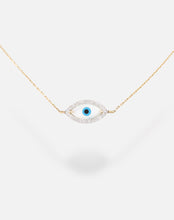 Load image into Gallery viewer, Marquise Evil Eye Diamond Necklace - STAC Fine Jewellery