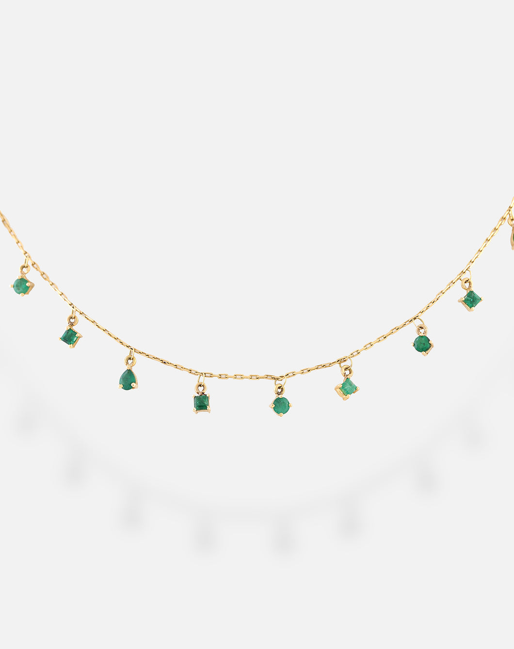 Emerald Shape Necklace - STAC Fine Jewellery