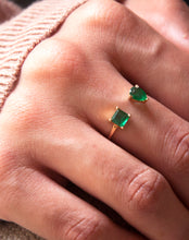 Load image into Gallery viewer, Emerald Gap Ring - STAC Fine Jewellery