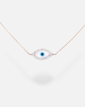 Load image into Gallery viewer, Marquise Evil Eye Diamond Necklace - STAC Fine Jewellery