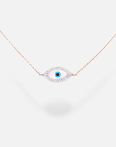 Marquise Evil Eye Diamond Necklace - STAC Fine Jewellery