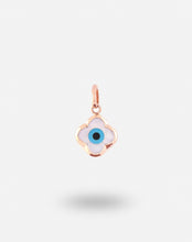Load image into Gallery viewer, Evil Eye Charm Pendant - Clover - STAC Fine Jewellery