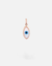 Load image into Gallery viewer, Evil Eye Charm Pendant – Marquise - STAC Fine Jewellery