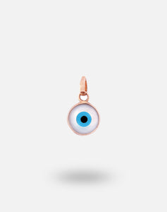 Evil Eye Charm Pendant - Round - STAC Fine Jewellery