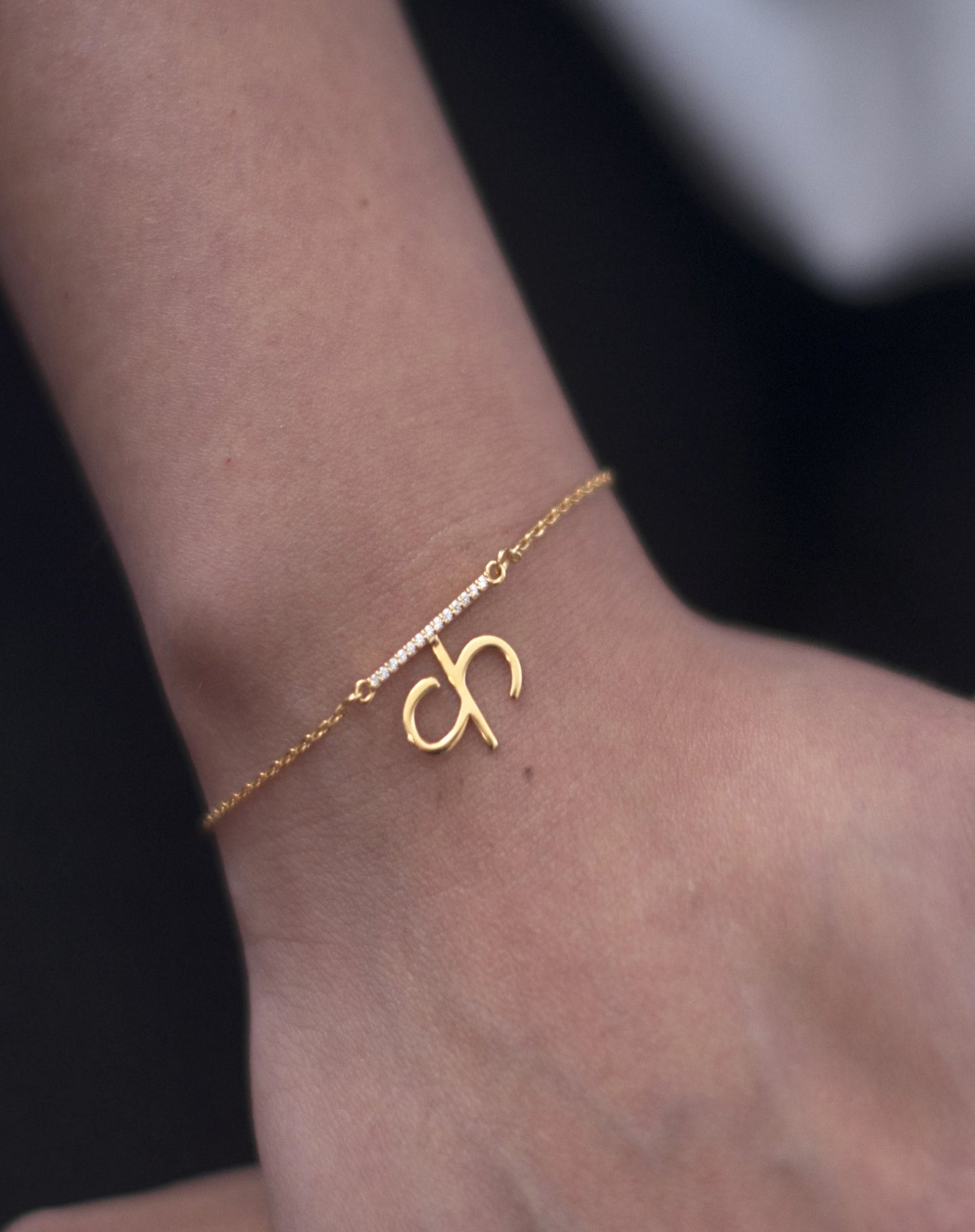 Bold 'Akshar' Diamond Bracelet - STAC Fine Jewellery