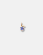 Load image into Gallery viewer, Tanzanite Birthstone Pendant Charm, Sagittarius - STAC Fine Jewellery