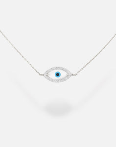 Marquise Evil Eye Diamond Necklace - STAC Fine Jewellery