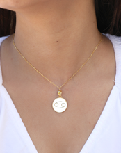 Load image into Gallery viewer, Cancer Zodiac Enamel Pendant