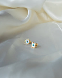 Mini Clover Stud Earrings - STAC Fine Jewellery