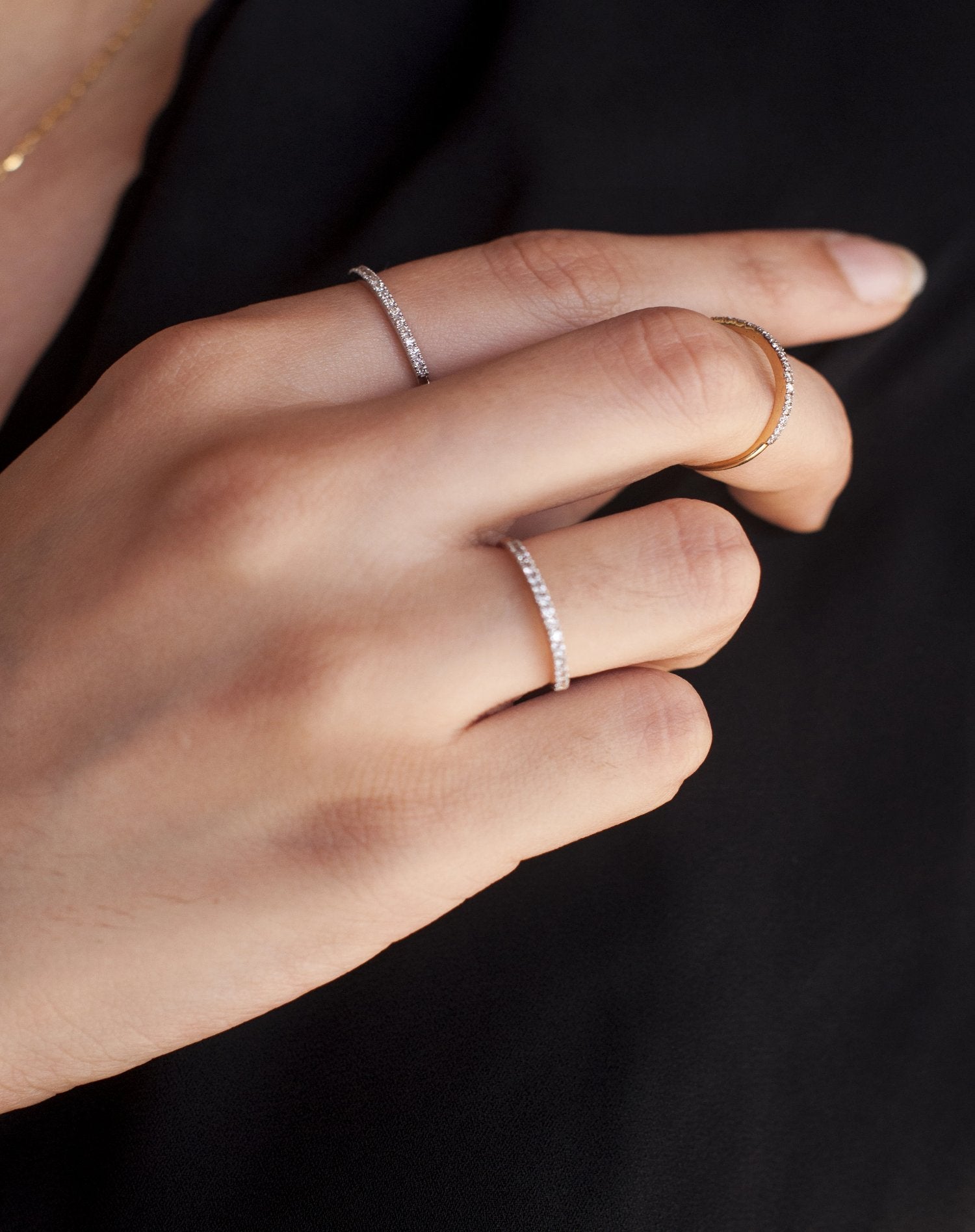 2Ct Oval Lab Diamond Ring Stack Rose Gold Solitaire Ring Bridal Set | La  More Design