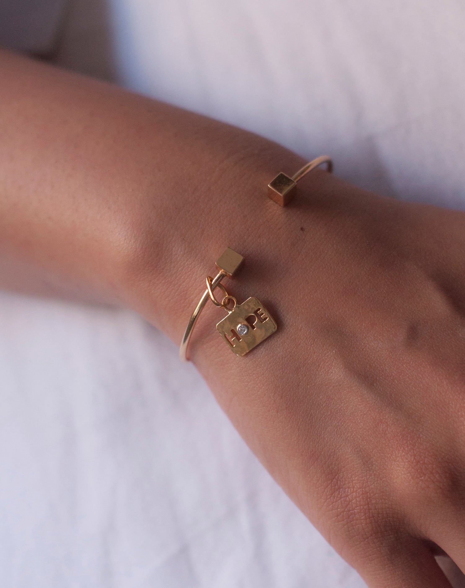 Hope sales charm bracelet