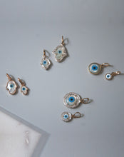Load image into Gallery viewer, Evil Eye Charm Pendant - Round Small - STAC Fine Jewellery