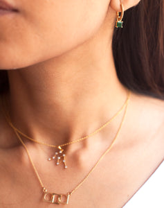 Constellation Charm Pendant - Aquarius - STAC Fine Jewellery