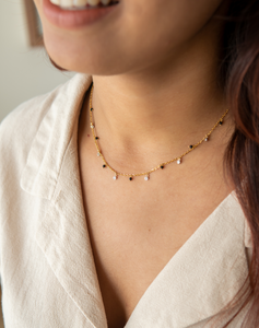 Dangling Diamond Mangalsutra Necklace