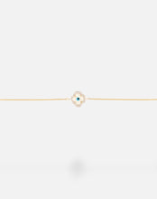 Load image into Gallery viewer, Clover Evil Eye Diamond Bracelet - STAC Fine Jewellery