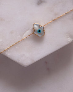 Hamsa Hand Evil Eye Bracelet - STAC Fine Jewellery