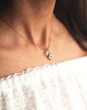 Load image into Gallery viewer, Evil Eye Charm Pendant - Clover - STAC Fine Jewellery