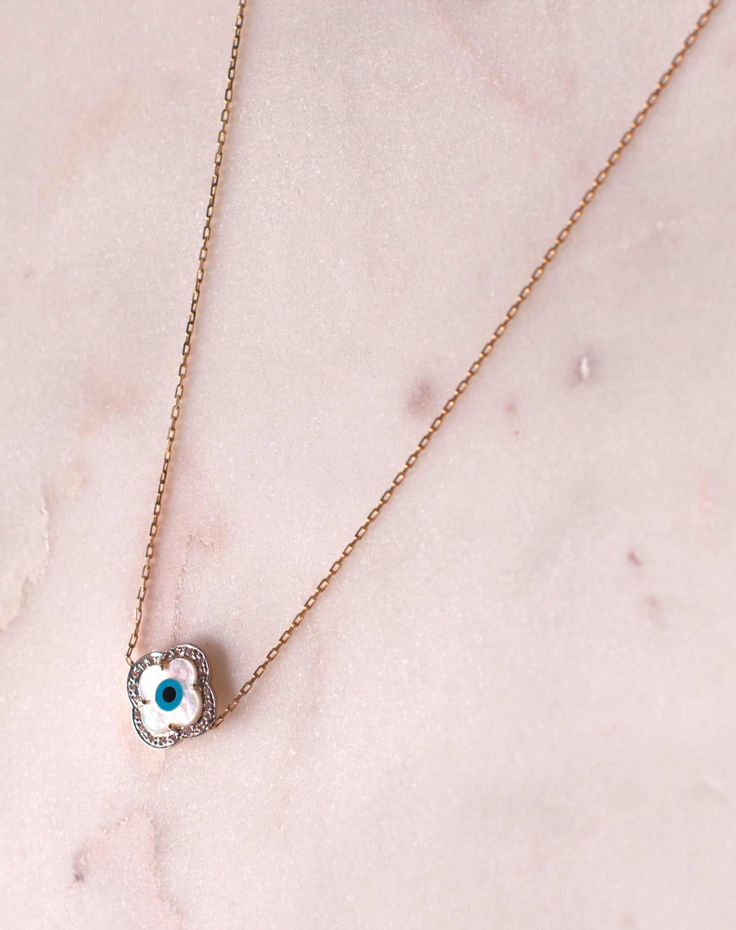 Eye diamond necklace store