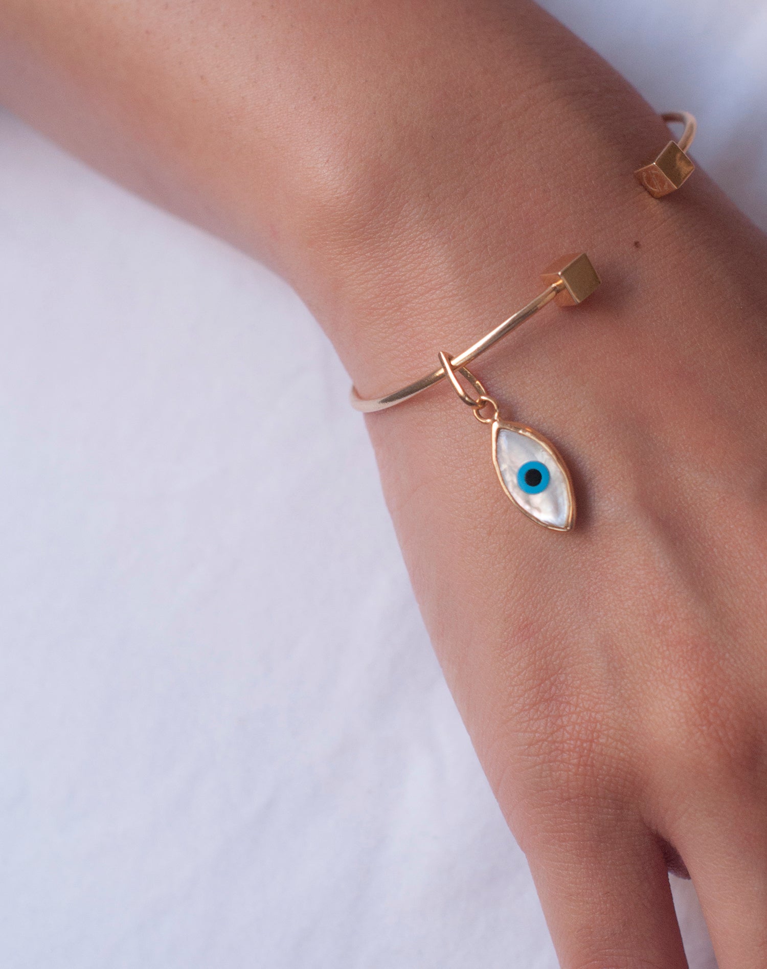 Buy Marquise Evil Eye Charm Online India STAC Fine Jewellery