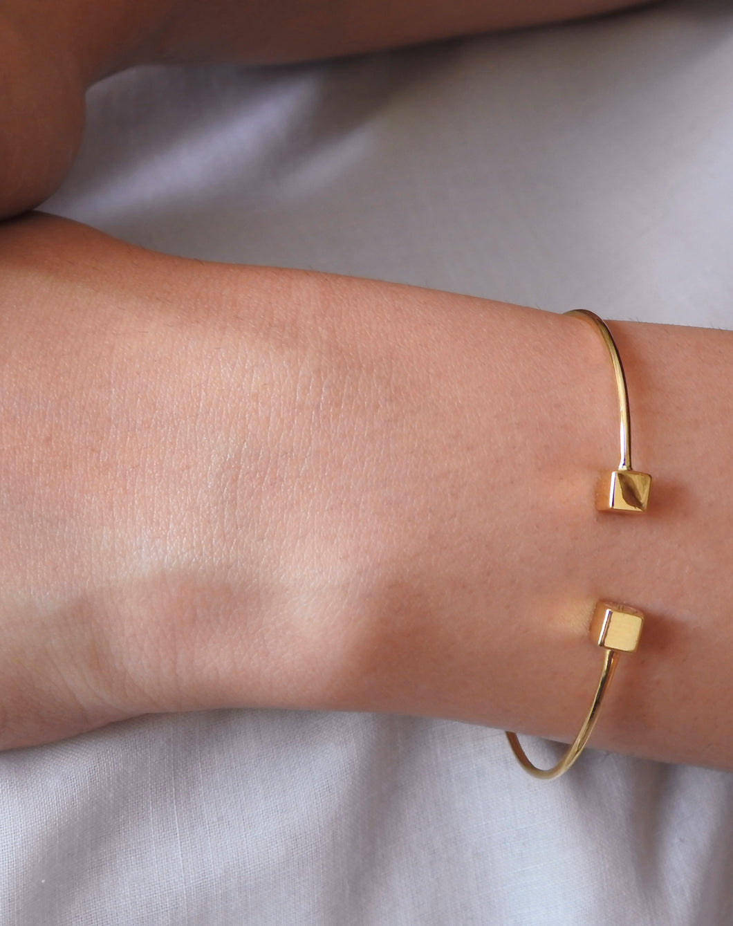 Charm ‘C’ Bangle - STAC Fine Jewellery