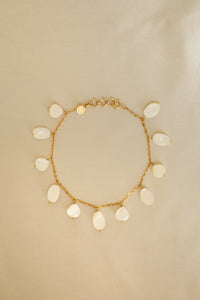 Mother Of Pearl Bracelet, Shop 18 KT Gold Charm Bracelets Online