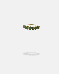 Oval Emerald Band - STAC Fine Jewellery