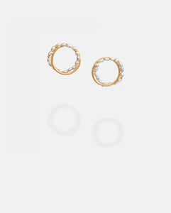 Intertwined Pearl Earrings - STAC Fine Jewellery