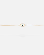 Load image into Gallery viewer, Marquise Evil Eye Diamond Bracelet - STAC Fine Jewellery