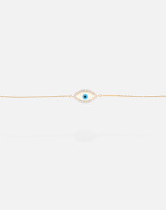 Marquise Evil Eye Diamond Bracelet - STAC Fine Jewellery