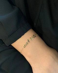 S name hand bracelet online