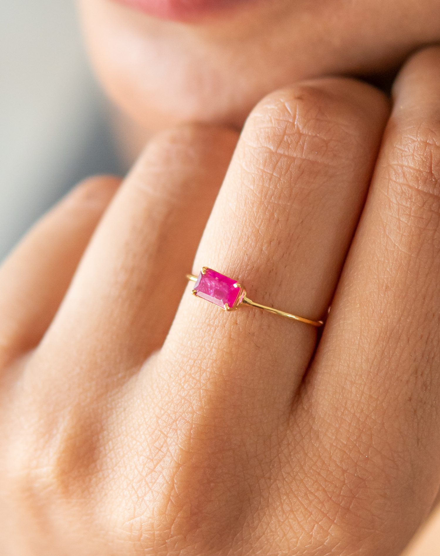 Designer sales ruby rings