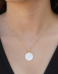 Sagittarius Zodiac Enamel Pendant