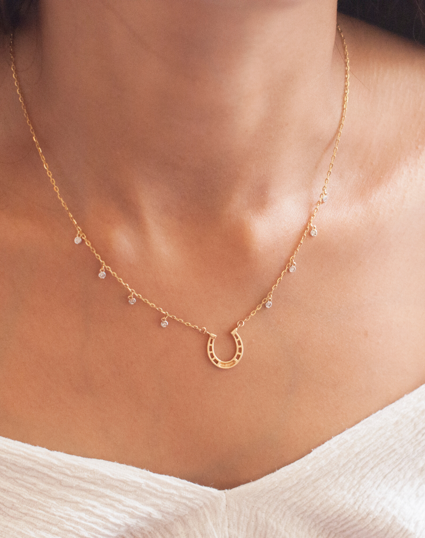 Horseshoe Diamond Necklace - STAC Fine Jewellery