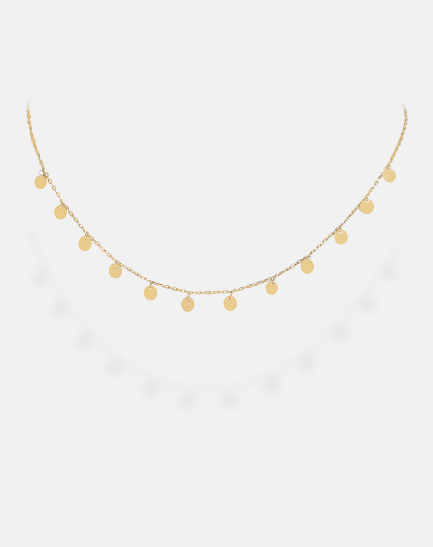 Mateo 14kt Yellow Gold Dot Turquoise And Diamond Necklace - Farfetch