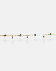 Emerald Oval and Round Bracelet - STAC Fine Jewellery