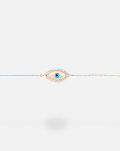 Marquise Evil Eye Diamond Bracelet  - Bold - STAC Fine Jewellery