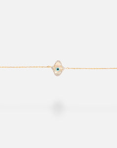 Hamsa Hand Evil Eye Diamond Bracelet - STAC Fine Jewellery