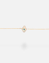 Load image into Gallery viewer, Hamsa Hand Evil Eye Diamond Bracelet - STAC Fine Jewellery