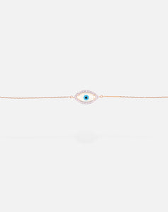 Marquise Evil Eye Diamond Bracelet - STAC Fine Jewellery
