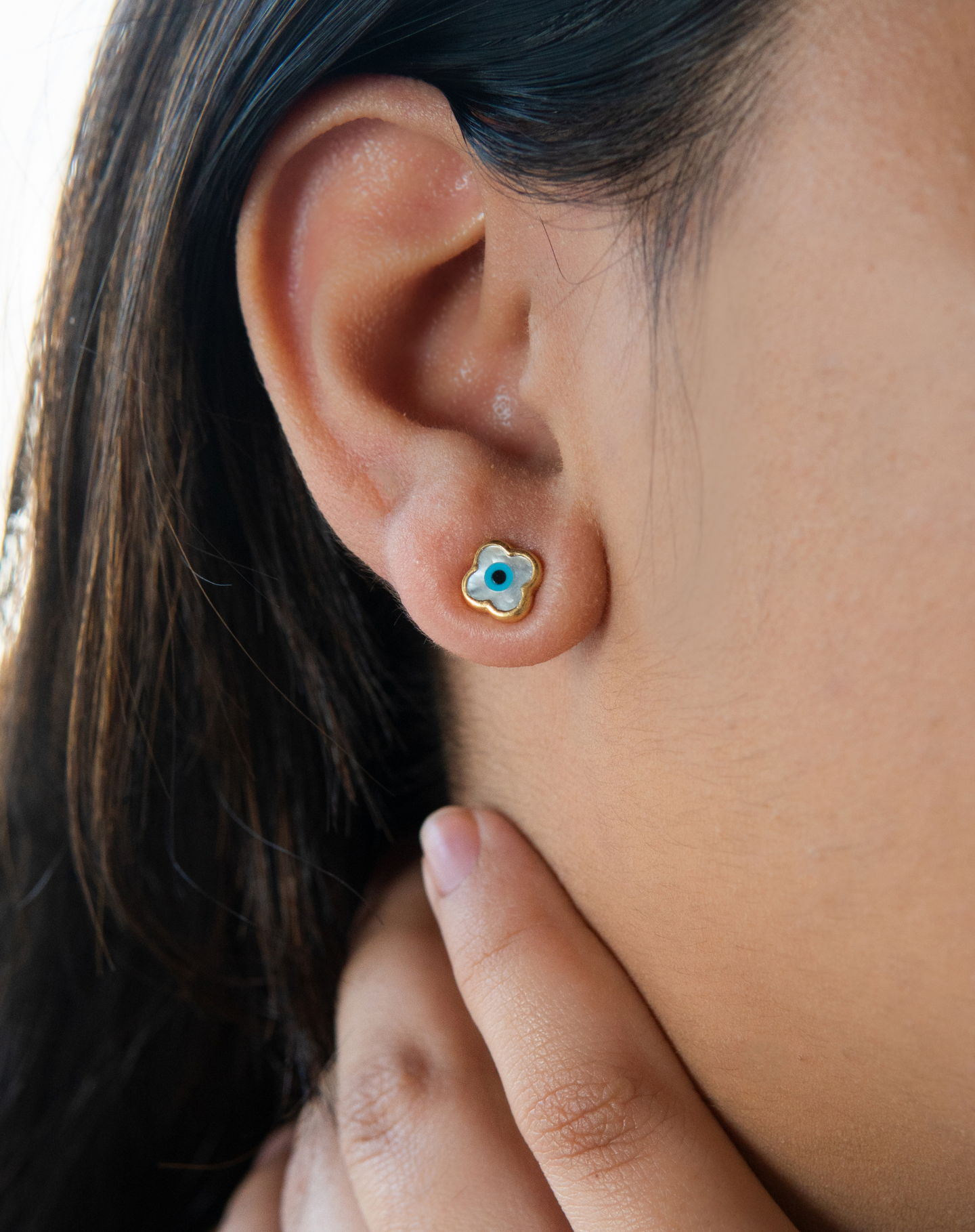 Mini Clover Stud Earrings - STAC Fine Jewellery