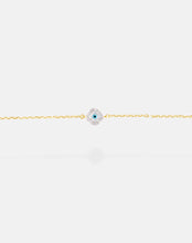 Load image into Gallery viewer, Mini Clover Evil Eye Diamond Bracelet - STAC Fine Jewellery