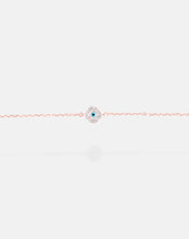 Load image into Gallery viewer, Mini Clover Evil Eye Diamond Bracelet - STAC Fine Jewellery